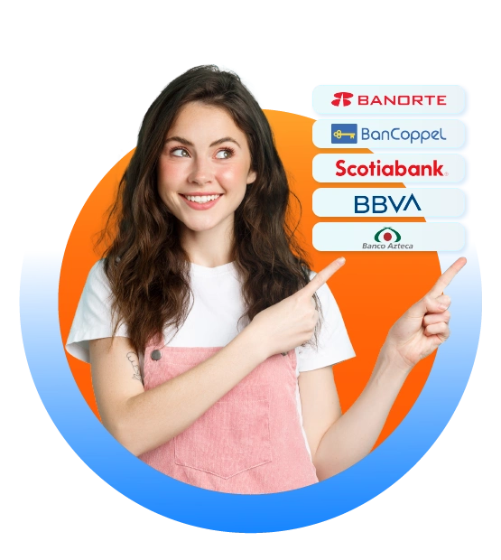 Bancos disponibles para comprar tu saldo de tiempo aire